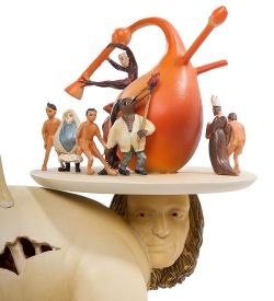 pr-JB21 Фрагмент триптиха «Сад земных наслаждений» И.Босх (Museum.Parastone)