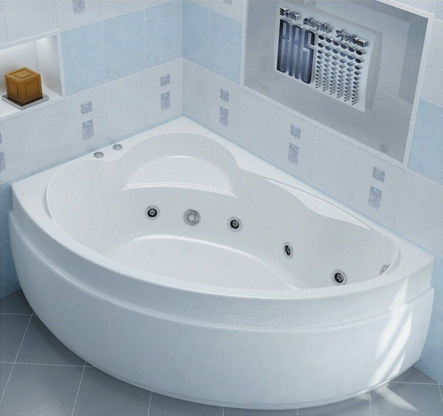 Акриловая ванна Bas (Бас) Лагуна 170х110 L, с каркасом