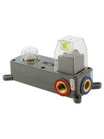 Смеситель для раковины встраиваемый WONZON & WOGHAND CUBE 2.0, Черный матовый (WW-88869068-MB)