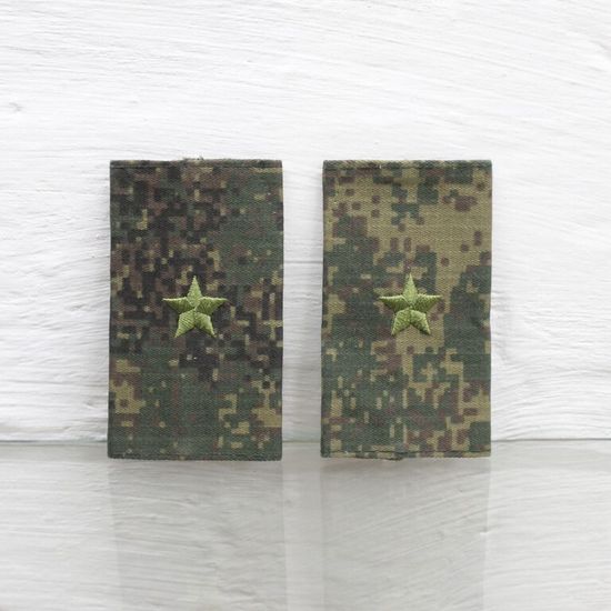 Фальшпогоны "ВКБО (ВКПО)" олив. (Майор)