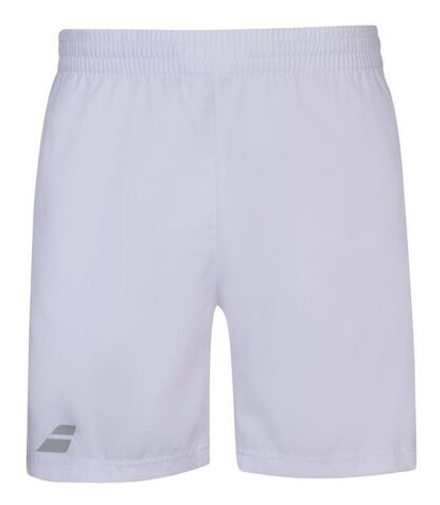 Детские теннисные шорты Babolat Play Short Boy - white/white