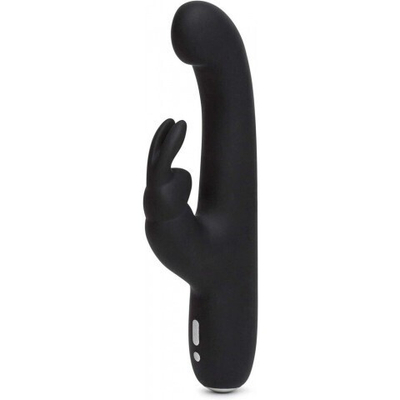 Вибратор Happy Rabbit Slimline G-Spot перезаряжаемый, черный