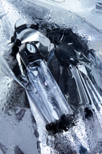 Прозрачная механическая помпа Roald с манометром (Цвет: прозрачный)