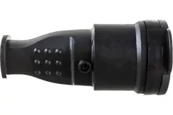 Штепсель EKF 16А IP44 с заземлением каучук черный 39176