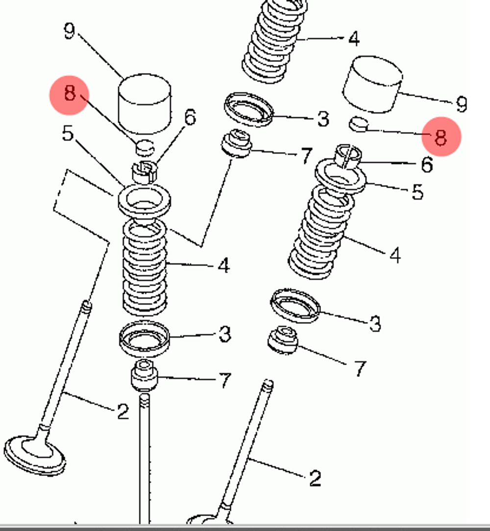 Шайба регулировочная 2.30 3LD12169L000