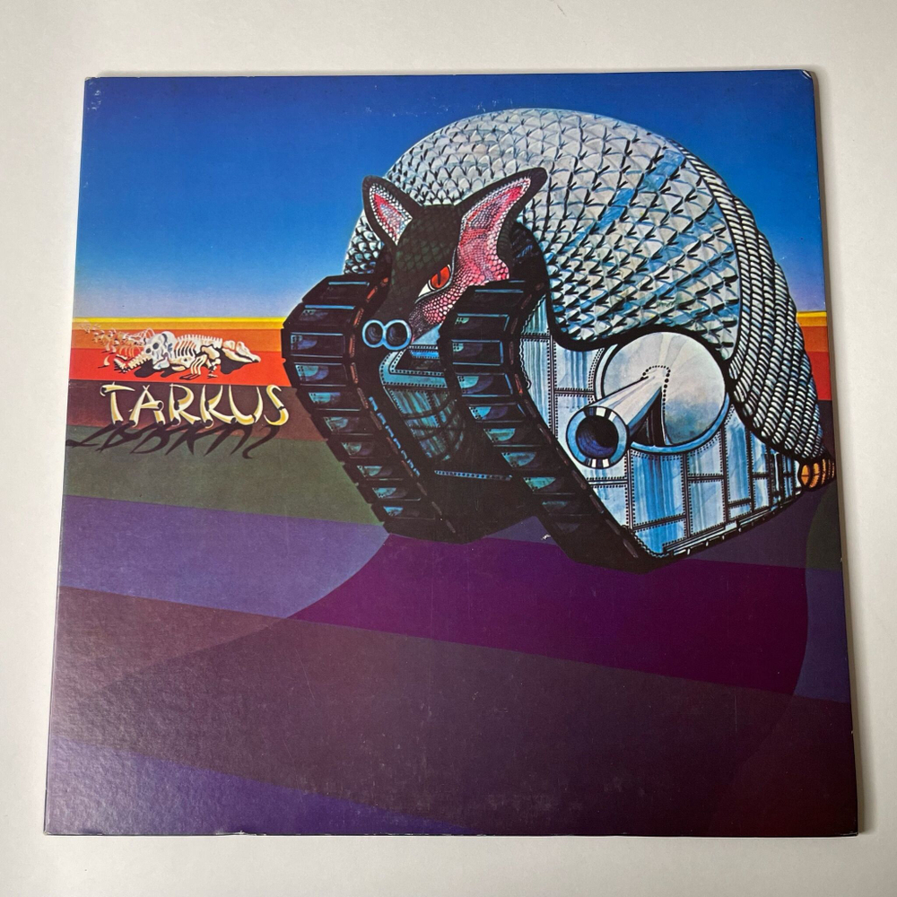 Винтажная виниловая пластинка LP Emerson, Lake and Palmer Tarkus (Japan 1976) (No Obi) Stones Of Years