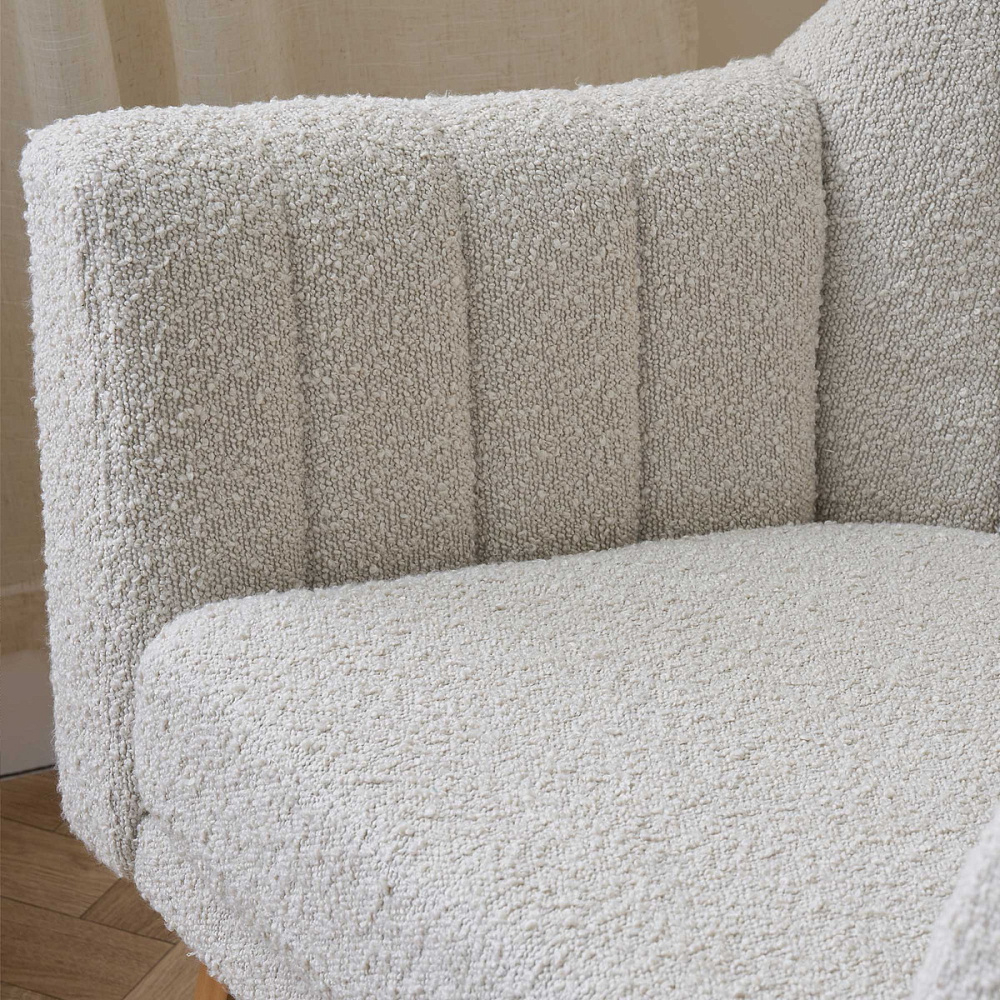 Кресло-качалка Tutti Bambini Jonah Luxe с пуфом для ног Mushroom