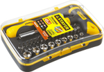 STAYER T-Compact-43 43 предм., Реверсивная отвертка с насадками (25084-H43)