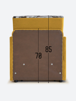 Кресло-кровать "Миник" с подлокотниками, купон Тигр