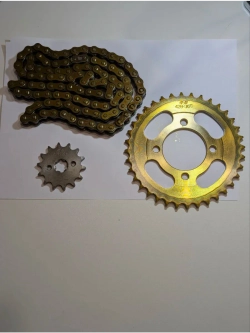 -x Звезды трансмиссии 428-14/36+цепь 98L Дельта, Альфа