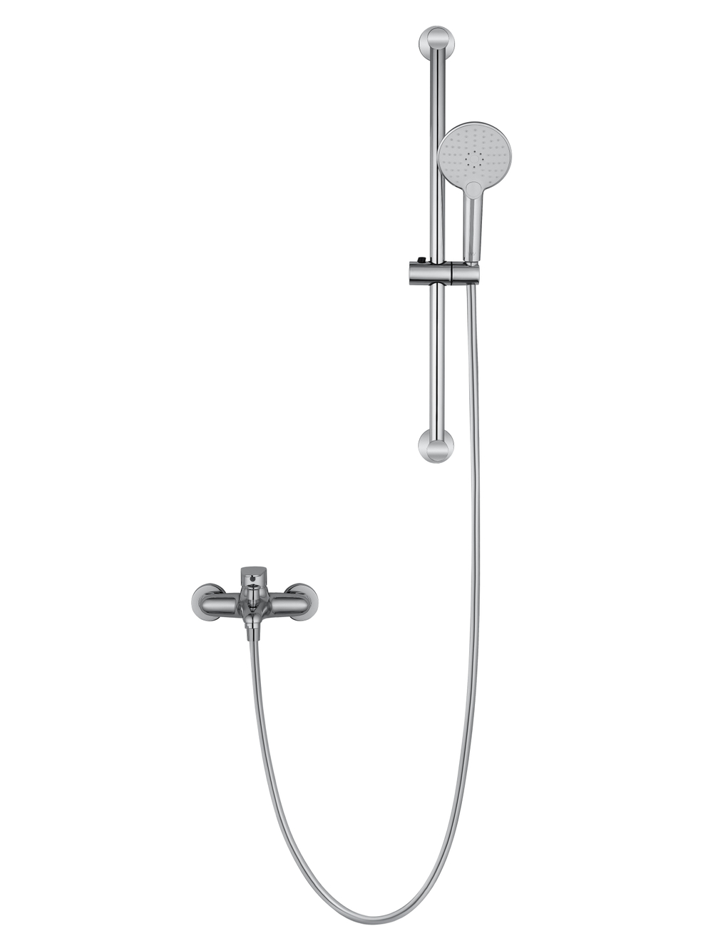 Смеситель для ванны с душевым гарнитуром WONZON & WOGHAND ALFA, Хром (WW-AE3205-CR)