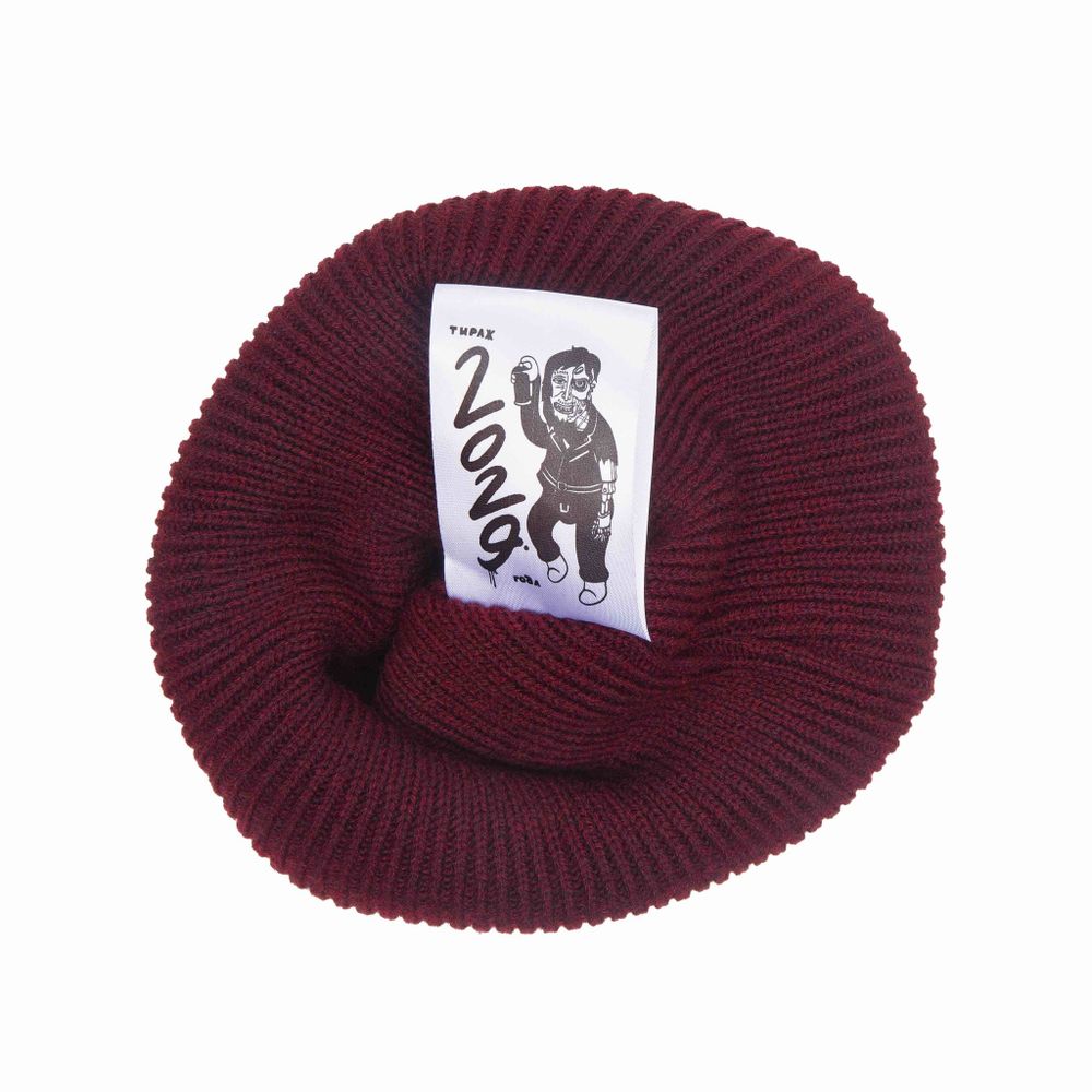 Шапка ННХ AW24 Якимка бордо