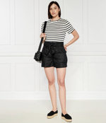 Льняное шорты DAVIANA LAUREN RALPH LAUREN - черный(200862092)