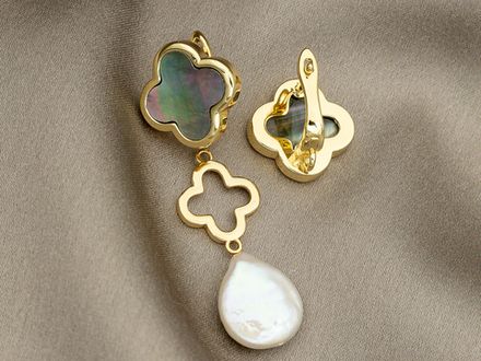 Швензы Клевер перламутр