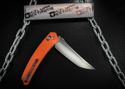 Складной нож SRM 9211-GJ Satin сталь 8Cr13MOV рукоять Orange G10