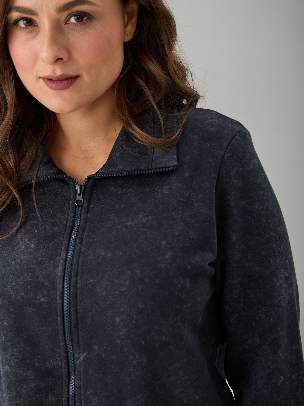 Костюм с брюками КБфп-584/варенка-графит