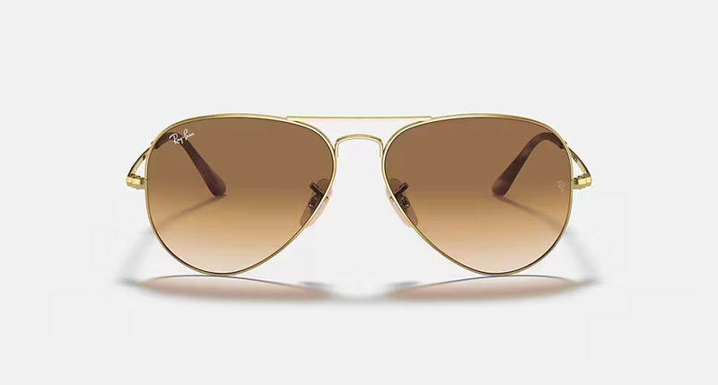 Aviators gold new arrivals