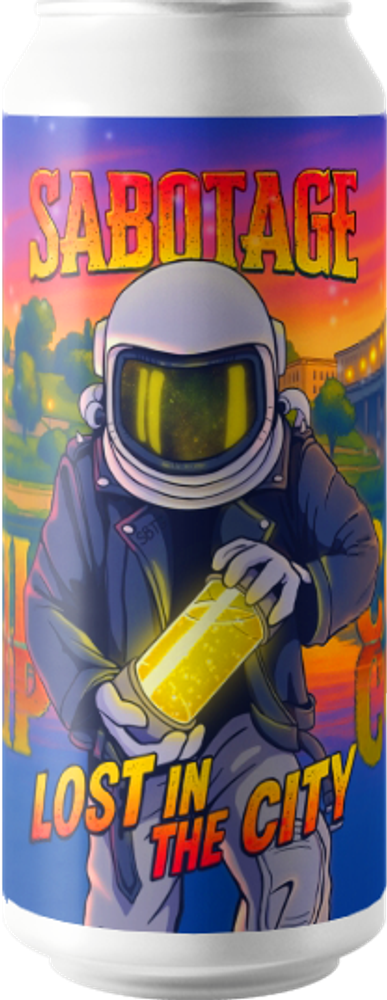 Пиво Саботаж Лост Ин Зе Сити / Sabotage Lost In the City 0.45 - банка