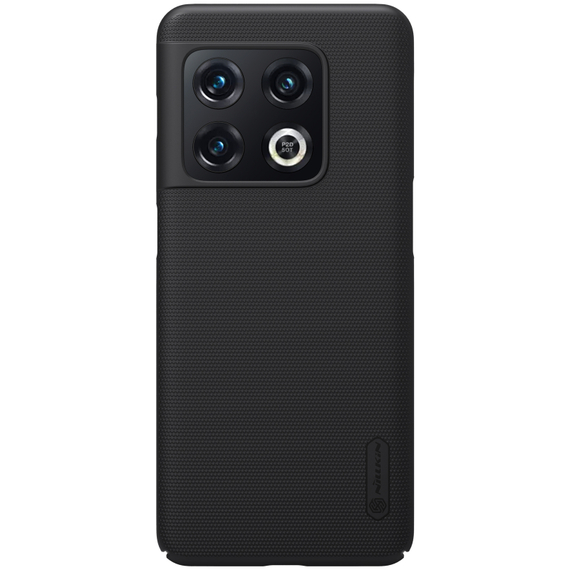 Чехол от Nillkin для смартфона OnePlus 10 Pro, серия Super Frosted Shield, черный цвет