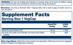 Bio Zinc 15mg 100 capsules Solaray