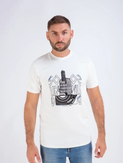 Футболка мужская однотонная Турция