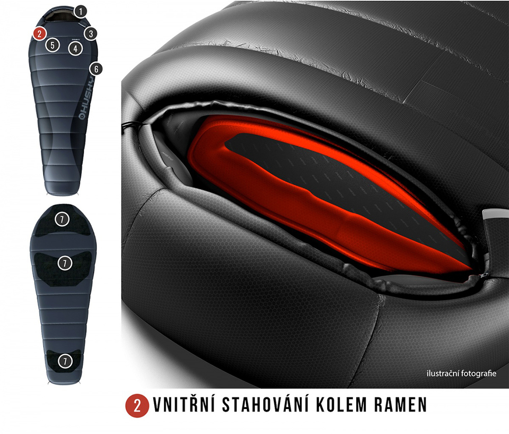 Спальный мешок Husky Dopy-25°С