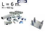 Ворота САДОВЫЕ проем 4м высота 2м