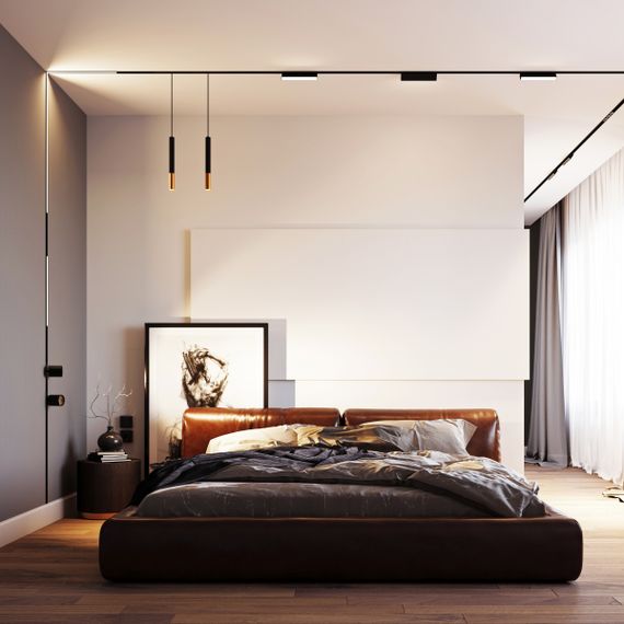 Трековый светодиодный светильник Arlight Mag-Spot-Hang-25-R30-5W Warm3000 034244