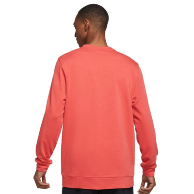 Мужская теннисная кофта Nike Dri Fit LS Crew M - lobster/black