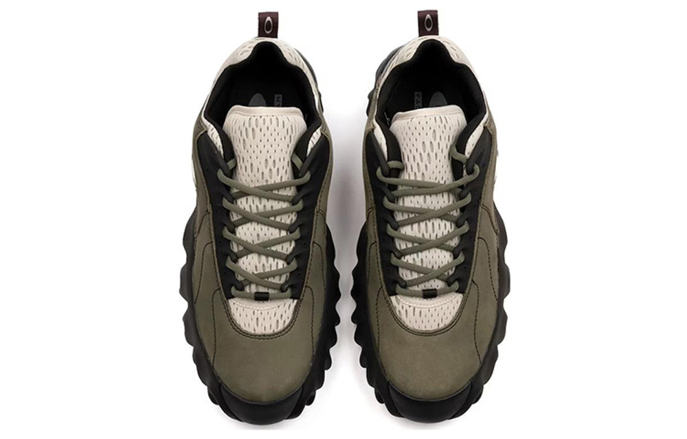 Oakley Factory Team Chop Saw Brain Dead Olive Nubuck Leather