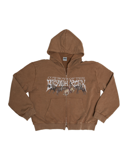 ZIP HOODIE "COWBOYS OF THE BEACH ROCK" – ПРЕДЗАКАЗ