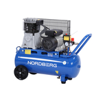 Компрессор поршневой с ременной передачей 220 В, ресивер 50 л, 446 л/мин NORDBERG NCE50/480