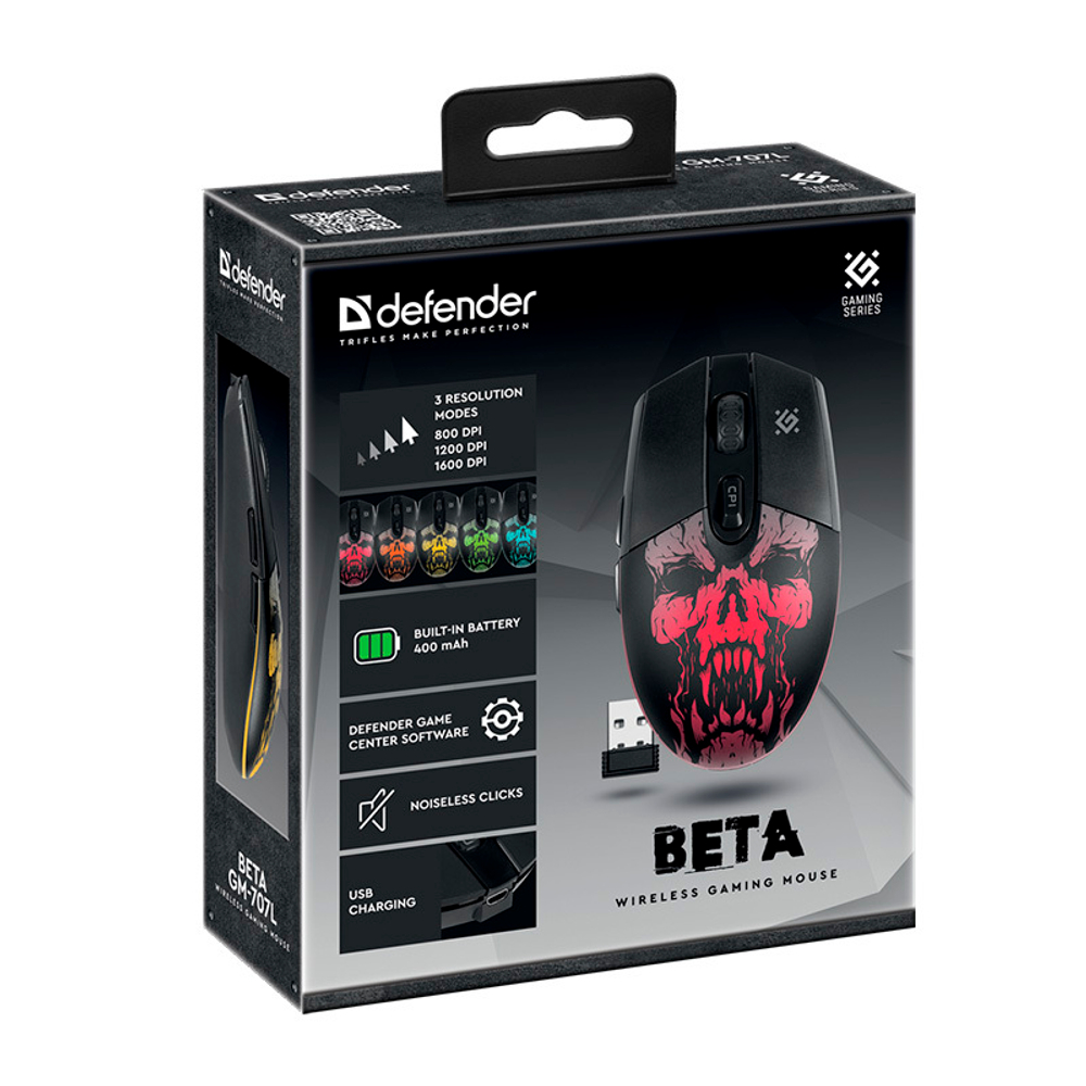 Мышь компьютерная Defender Beta GM-707L