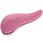Расческа массажная «Компактная-капля», цвет розовый, 15см