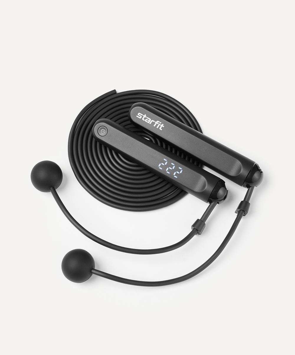 Скакалка RP-701, умная, 3 м, черный