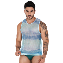 Мужская майка голубая Clever ADRIATIC TANK TOP 152107
