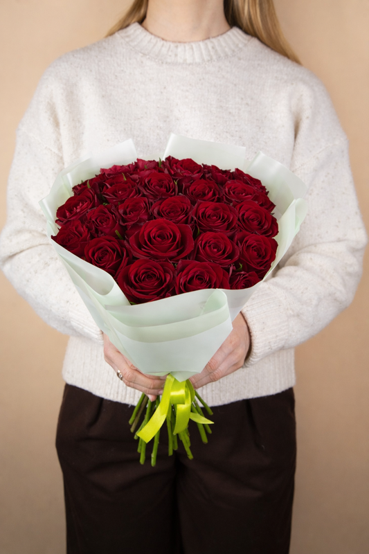 Букет роз Мадам Рэд 40см (в упаковку)*