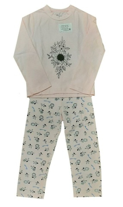 Пижама для девочек BR3-002 р.32 роз.цветы (Boru)