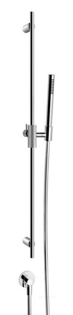 Штанга Anello Gessi, h900 мм, с душевой лейкой и отводом воды, цвет Сhrome