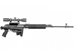 Телескопический складной приклад с амортизатором на Тигр/СВД/TG3 GL-CORE, FAB Defense