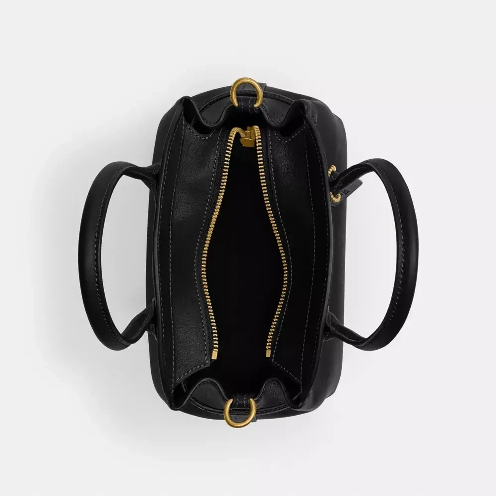 COACH СУМКА SOFT EMPIRE 21, ЧЕРНЫЙ