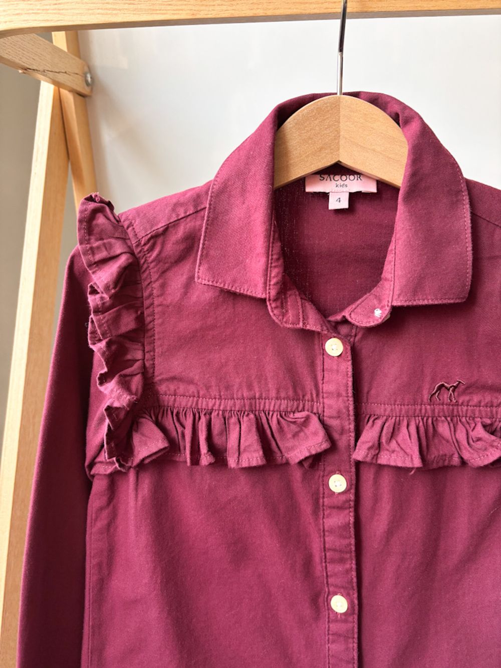 Хлопковая блузка Sacoor, 104