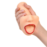 Телесный реалистичный мастурбатор-ротик 12,6см ToyFa Juicy Pussy Lips 893005