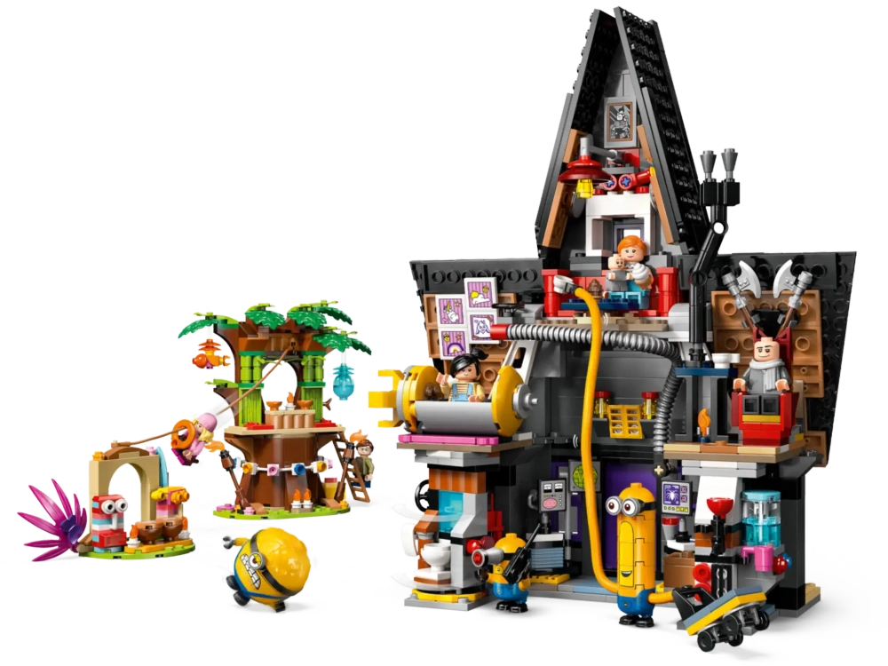 Конструктор LEGO Гадкий я 4 75583 Особняк миньонов и семьи Грю