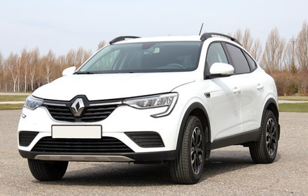 Рейлинги для а/м RENAULT ARKANA (2019-) серый