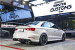 Карбоновый спойлер для AUDI RS3 2014-2020 A3 & A3 S LINE & S3 2014-2020 Sedan Ауди седан