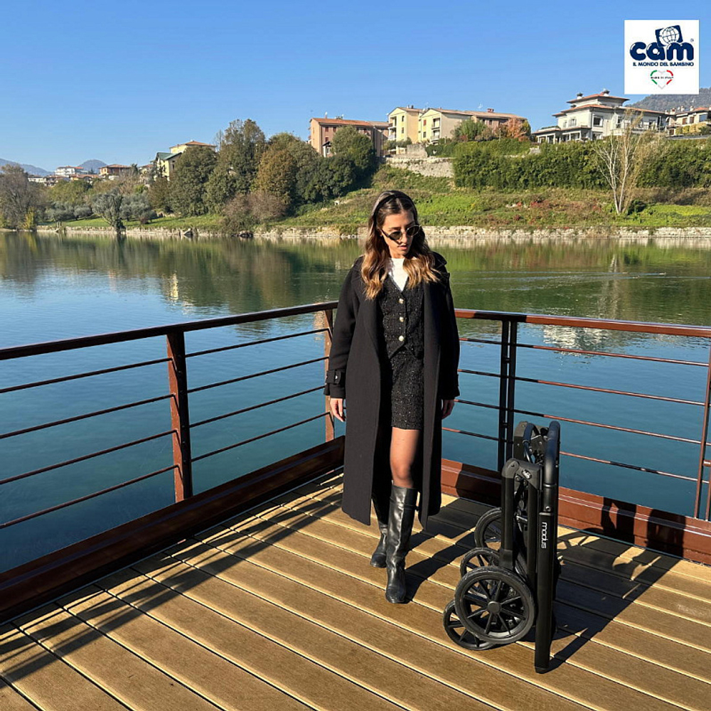 Коляска 2 в 1 CAM Modus 600 зелёный