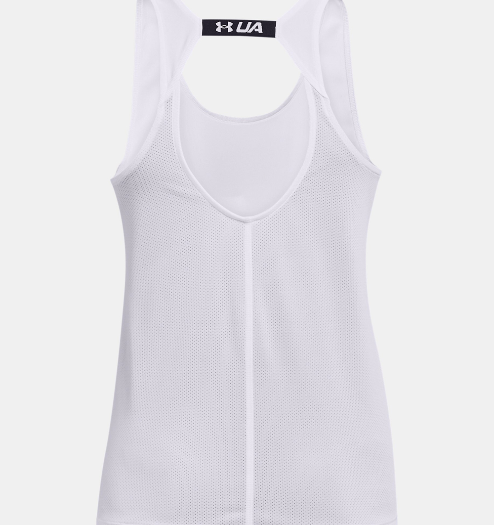 Майка женская Under Armour UA Fly By Tank-WHT