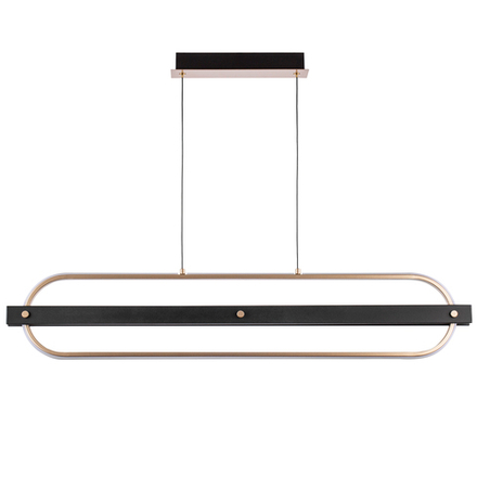 723347 Люстра LODI LED 36W 3240LM ЧЕРНЫЙ 3000K