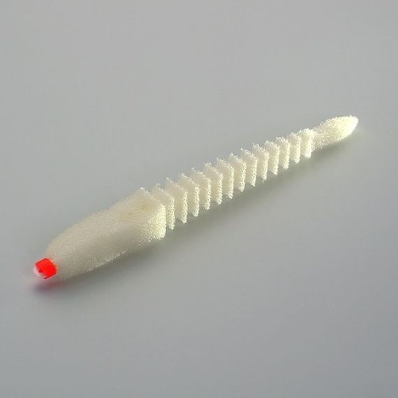 Приманка поролоновая 3D Ex WORM W 12см под офсетный крючок № 1/0, 2/0, 3/0